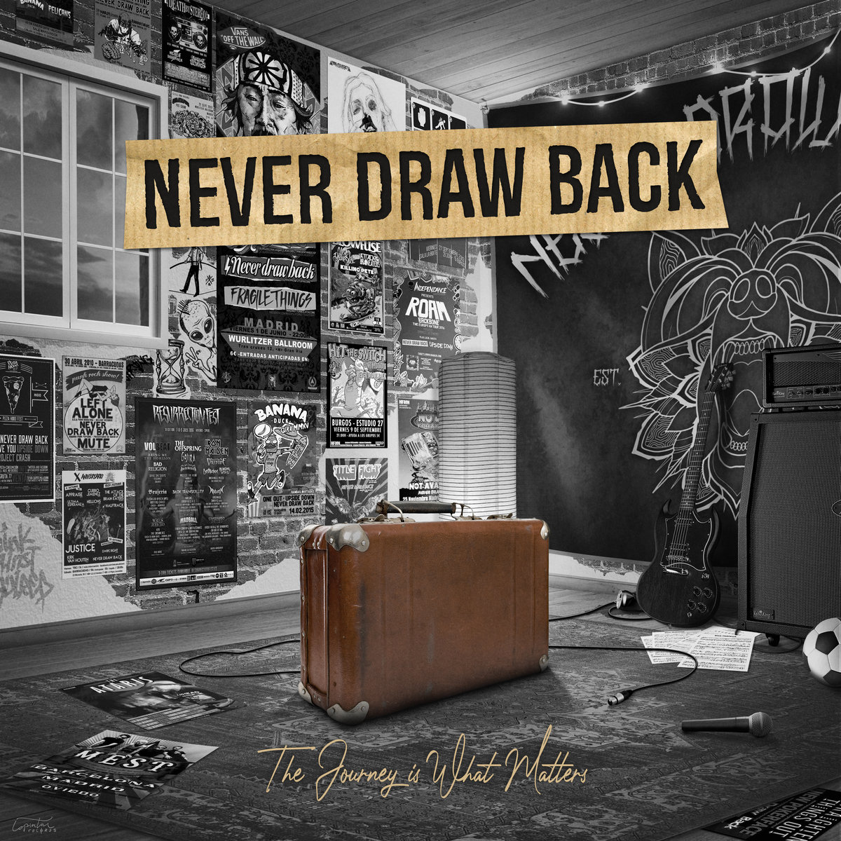 never draw back - the journey is what matters