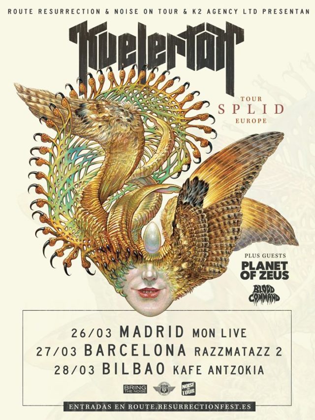 kvelertak - madrid, barcelona y bilbao en 2021