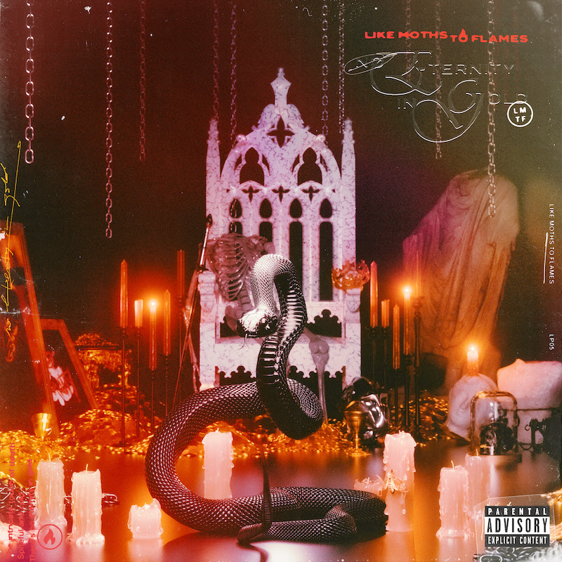 like moths to flames - no eternity in gold