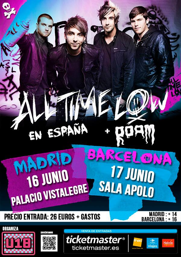 alltimelow-roam-madrid-barcelona
