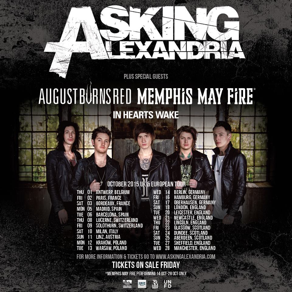 august burns red asking alexandria tour