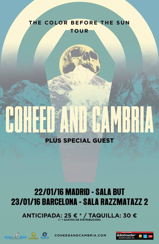 Coheed-And-Cambria-Madrid-Barcelona-2016