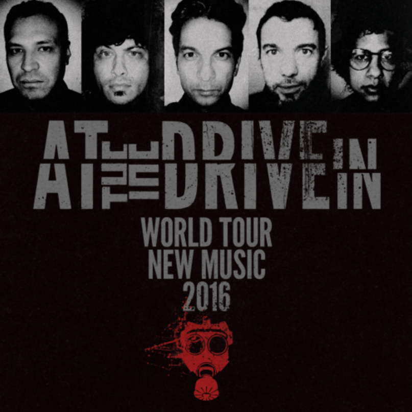 at the drive in world tour - new music 2016