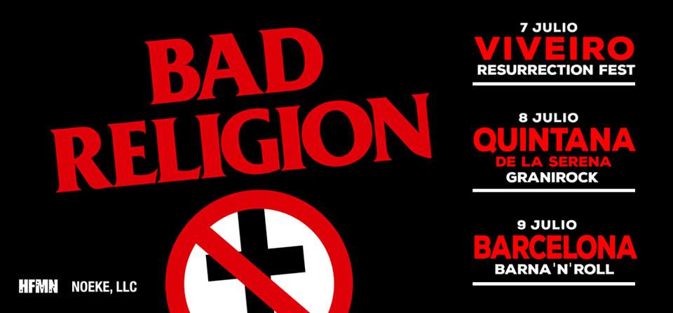 Bad Religion 2016 España