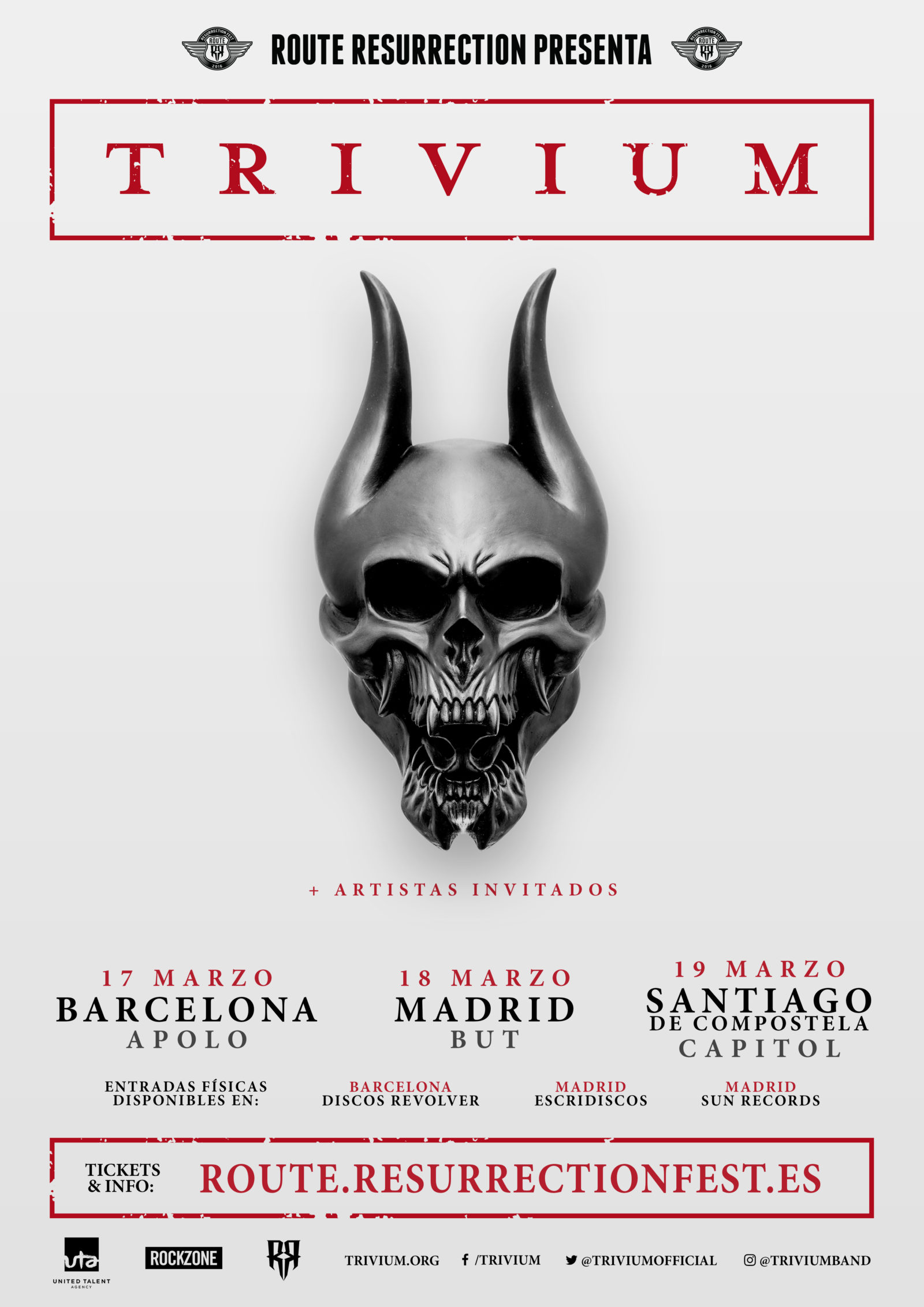 trivium route resurrection fest
