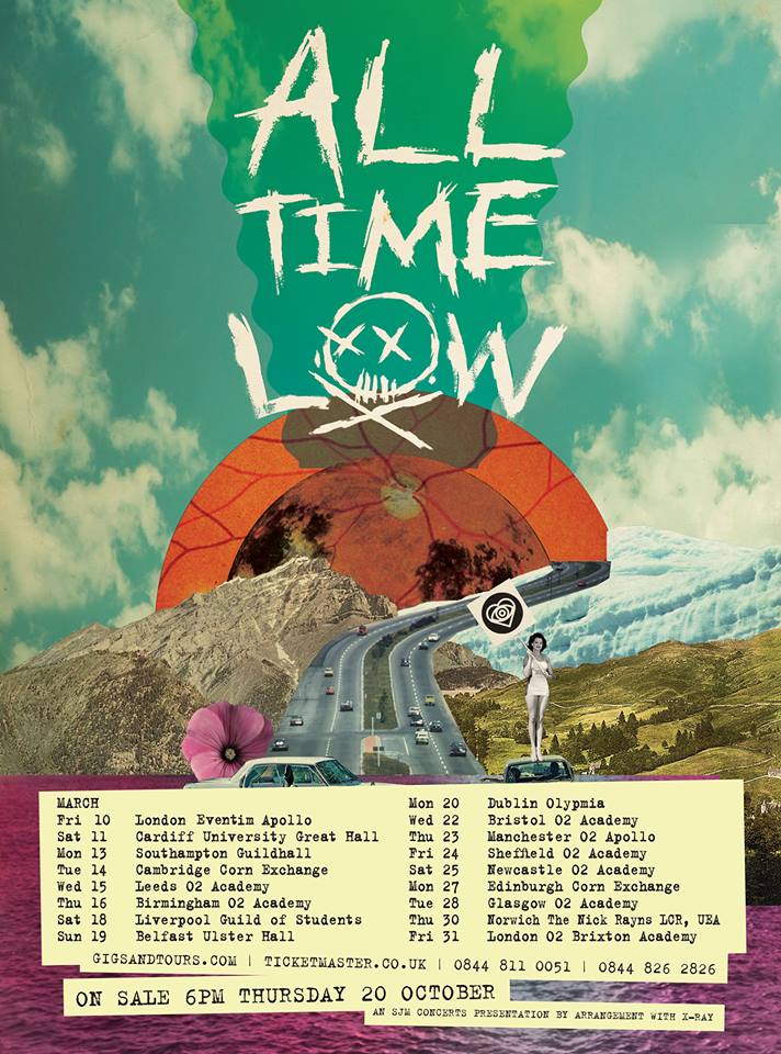 all time low - tour marzo 2017