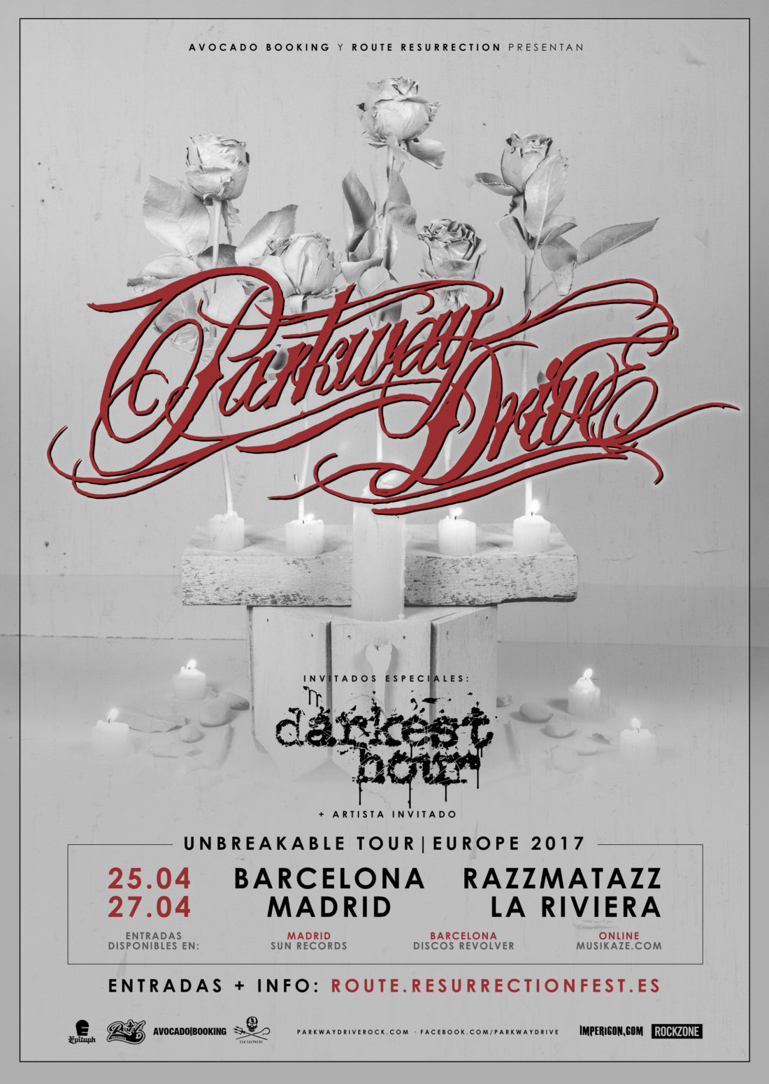parkway drive - route resurrection fest 2017