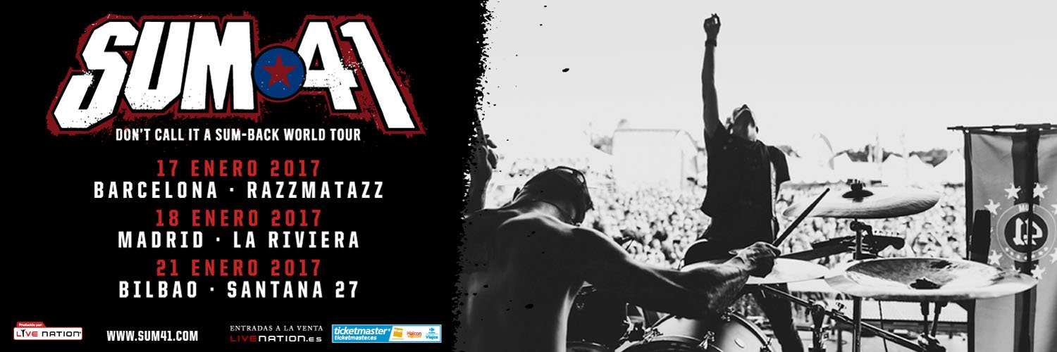 sum41 españa 2017