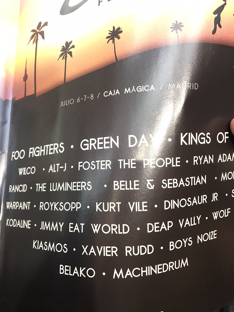 jimmy eat world - mad cool festival 2017