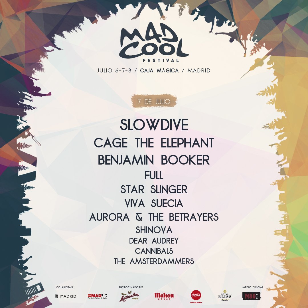 mad cool 2017 - ultimas confirmaciones viernes