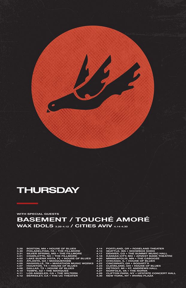 thursday - reunion tour 2017