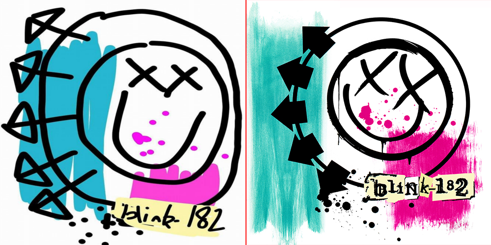 blink selftitled paint