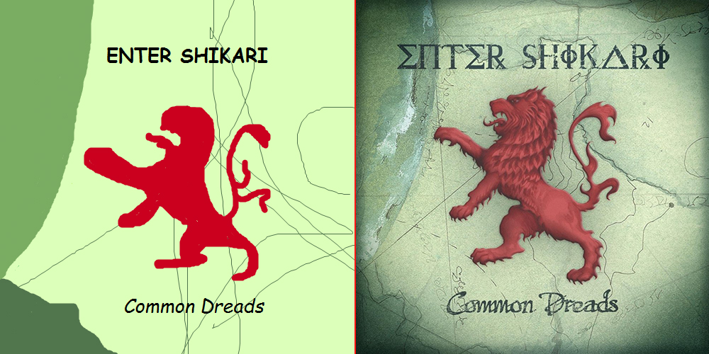 enter shikari common dreads paint