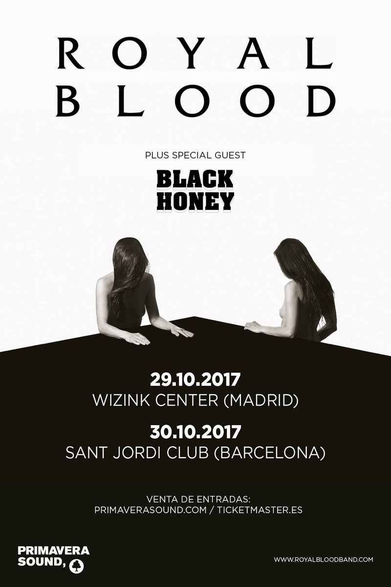 royal blood - madrid barcelona 2017