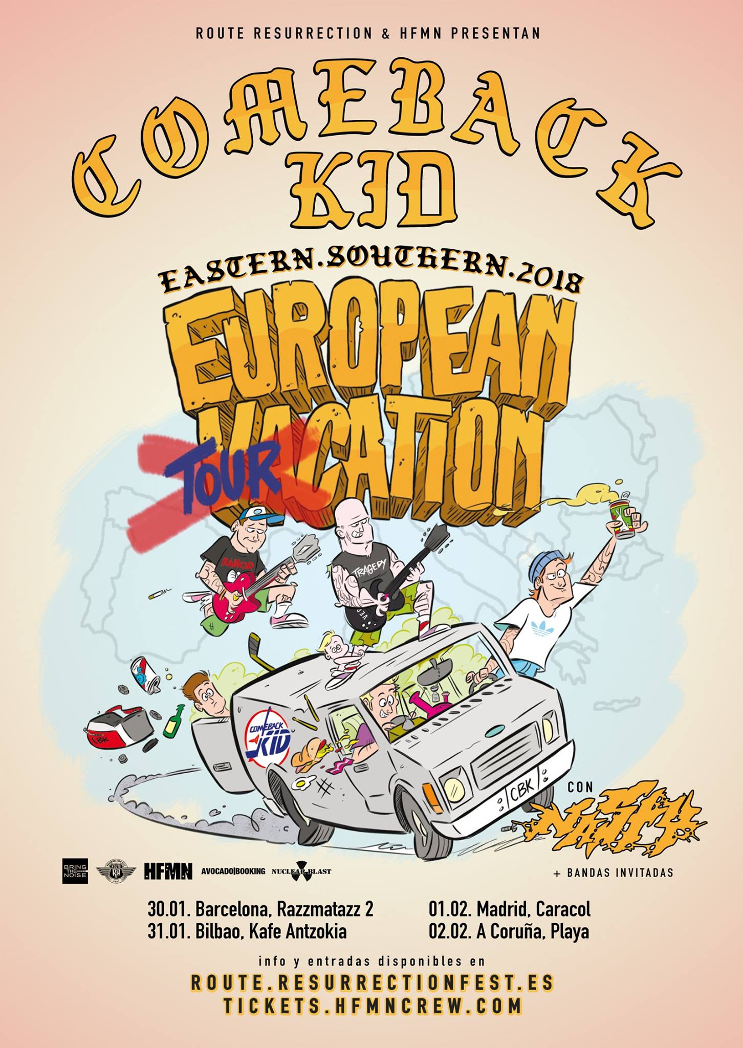 comeback kid route resurrection 2018