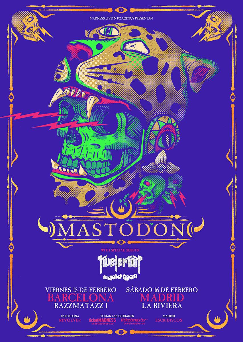 mastodon barcelona madrid 2019