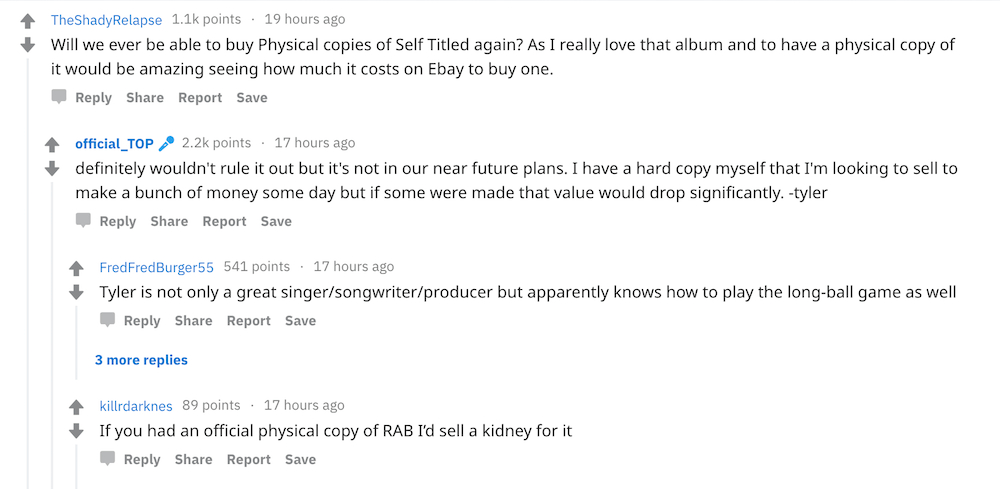 twenty one pilots self titled plans