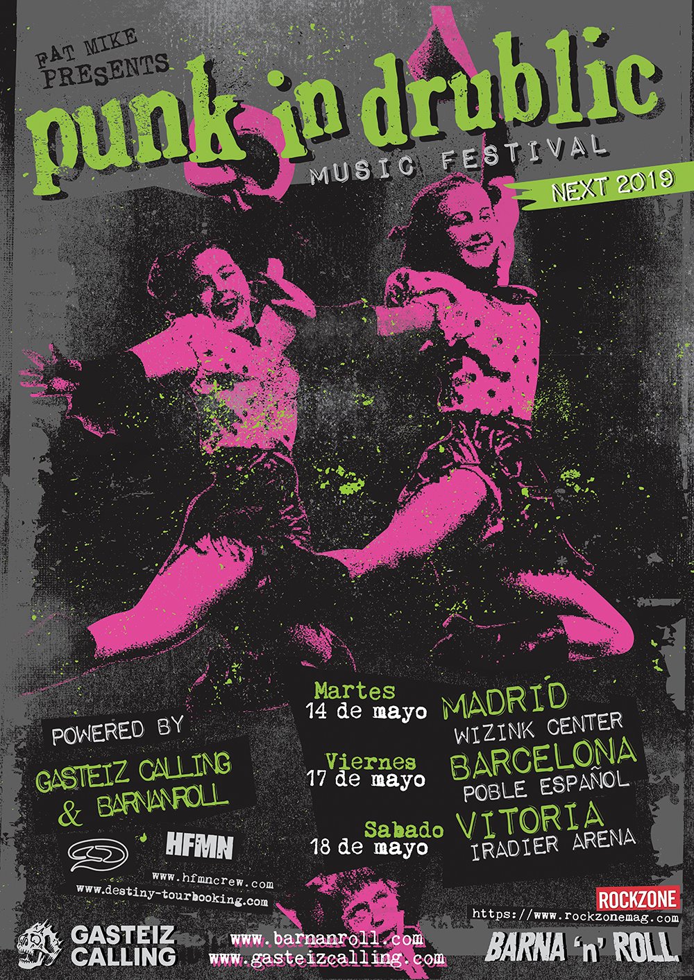 punk in drublic 2019 en españa