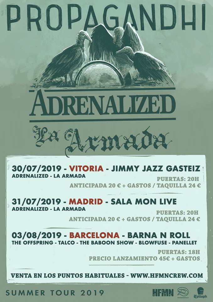 propagandhi vitoria madrid barcelona 2019 propagandhi vitoria madrid barcelona 2019