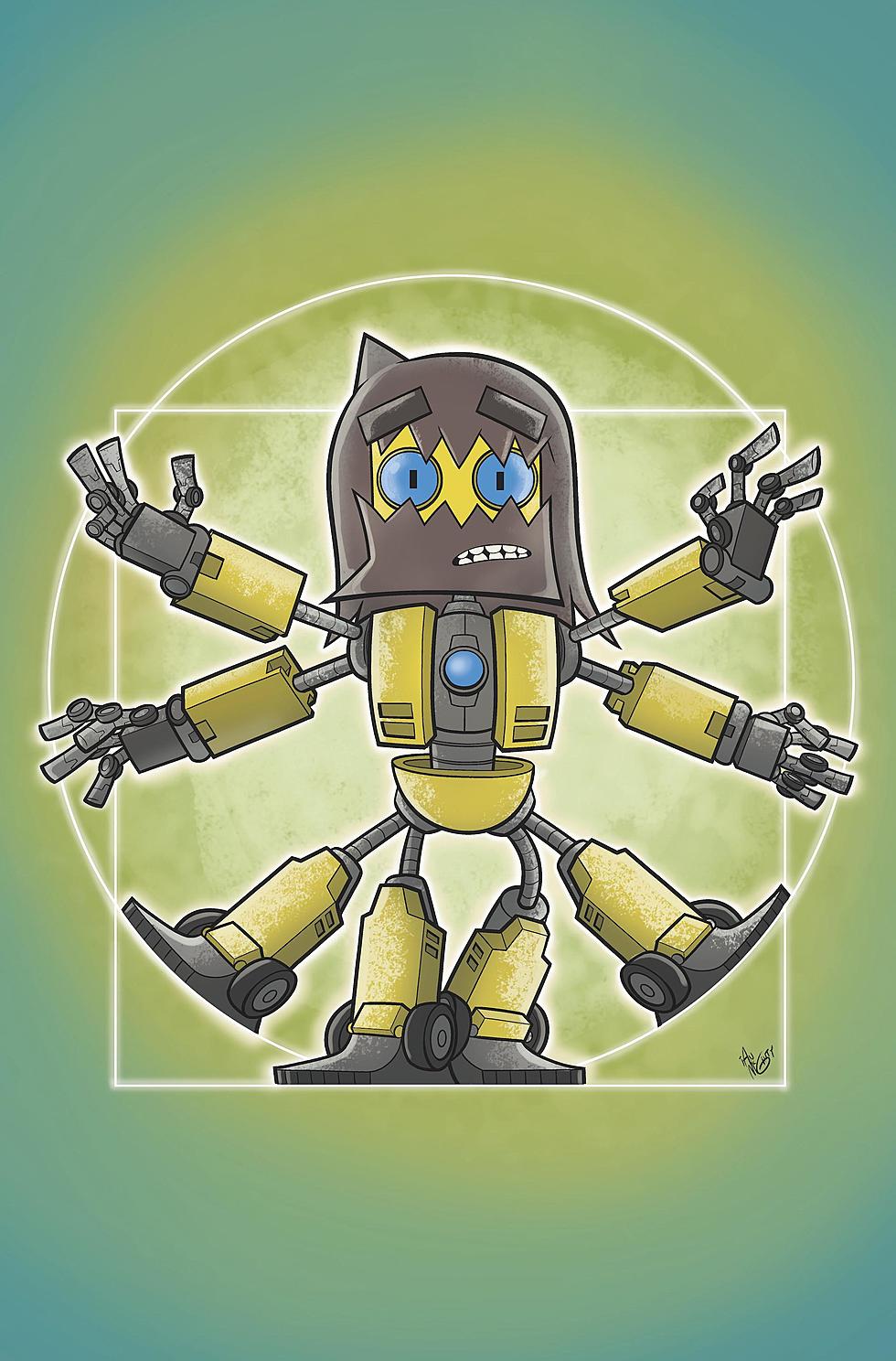 dance gavin dance novel robot with human hair